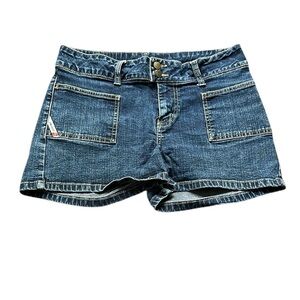 Jordache Blue Denim Shorts Size 7/8